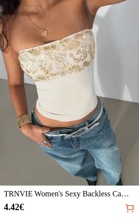 TRNVIE Women s Sexy Backless...