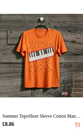 Summer TopsShort Sleeve Cotton Man Clothing Piano Beat It Michaels Jackson Mtvs Video Retro Vintage Hipst,Tops>Summer,Cotton,Holiday Outfits For Women