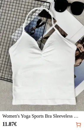 Women s Yoga Sports Bra Sleeveless...