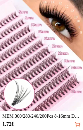 MEM 300/280/240/200Pcs 8-16mm D...