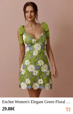 Enchnt Women s Elegant Green...