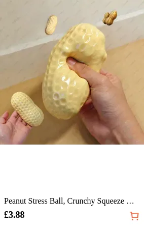 Peanut Stress Ball Crunchy Squeeze...