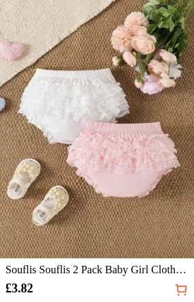 Souflis Souflis 2 Pack Baby Girl...