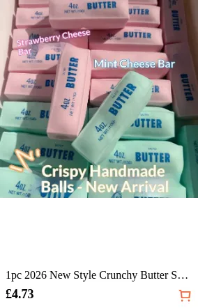 1pc 2026 New Style Crunchy Butter...