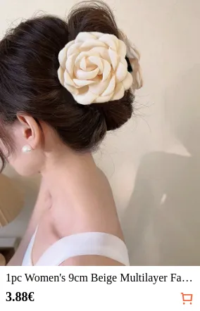 1pc Women s 9cm Beige Multilayer...