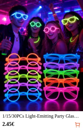 1/15/30PCs Light-Emitting Party...