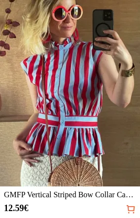 GMFP Vertical Striped Bow Collar...