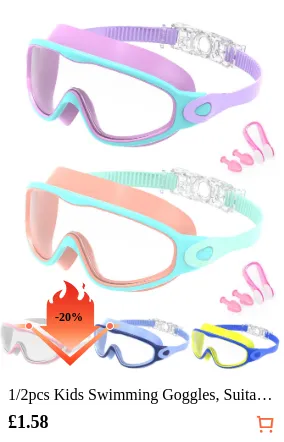 1/2pcs Kids Swimming Goggles...
