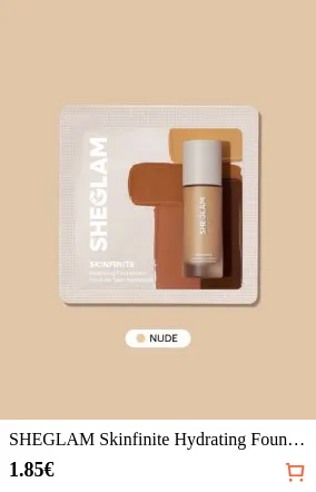 SHEGLAM Skinfinite Hydrating Foundation Sample-Nude Brand Beauty Cosmetic Makeup For Women And Girls
