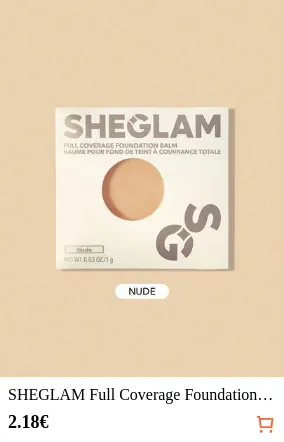 SHEGLAM Full Coverage Foundation Balm Sample-Nude Brand Beauty Cosmetic Makeup For Women And Girls