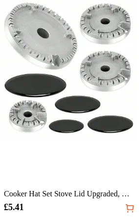 Cooker Hat Set Stove Lid Upgraded...