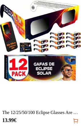 The 12/25/50/100 Eclipse Glasses...