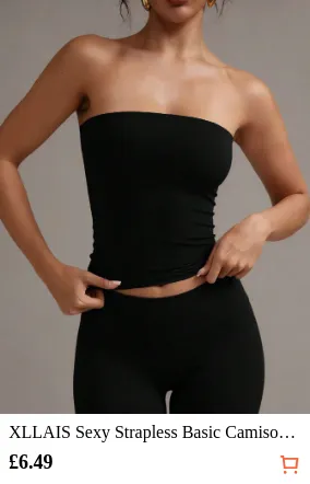 XLLAIS Sexy Strapless Basic...