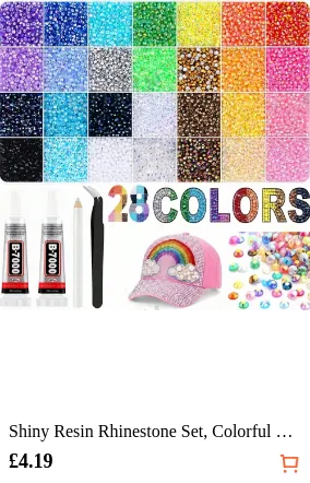 Shiny Resin Rhinestone Set...