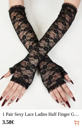 1 Pair Sexy Lace Ladies Half...