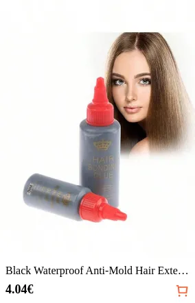 Black Waterproof Anti-Mold Hair...