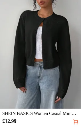 SHEIN BASICS Women Casual...