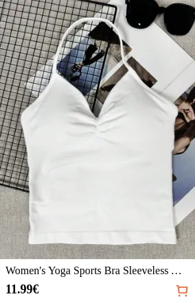Women s Yoga Sports Bra Sleeveless...