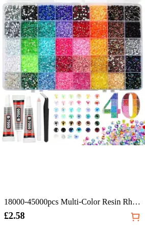 18000-45000pcs Multi-Color Resin...