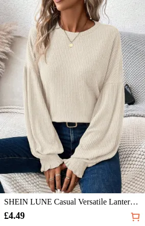SHEIN LUNE Casual Versatile...