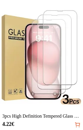 3pcs High Definition Tempered Glass Screen Protector, Compatible With Devices, Anti-Scratch, Anti-Collision, Oleophobic Coating, Smooth Touch, Compatible With X/XR/11/12/13/14/15/16/16Plus/16Pro/16ProMax/16e/17/17 Air/17 Pro/17 Pro Max/17e Full Series, Shockproof