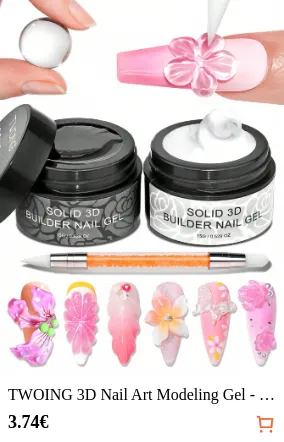 TWOING 3D Nail Art Modeling Gel -...