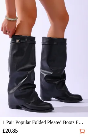 1 Pair Popular Folded Pleated...