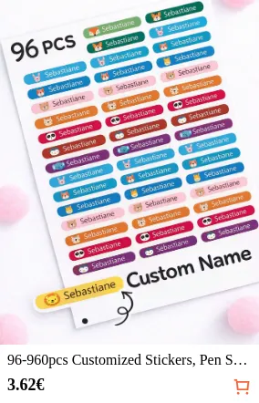 96-960pcs Customized Stickers Pen...