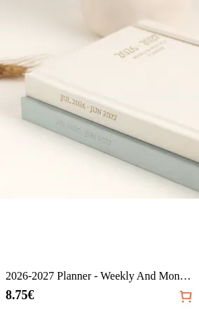 2026-2027 Planner - Weekly And...