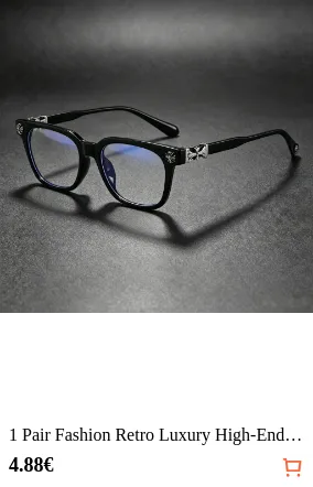 1 Pair Fashion Retro Luxury High...
