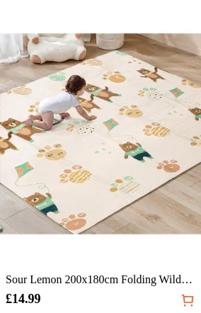 Sour Lemon 200x180cm Folding...