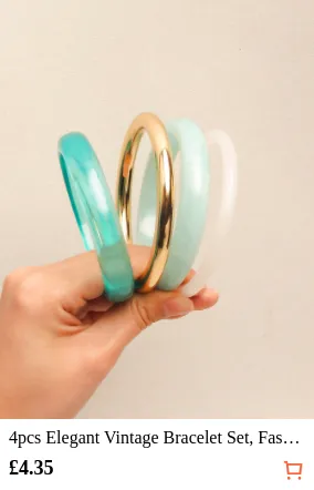 4pcs Elegant Vintage Bracelet Set...