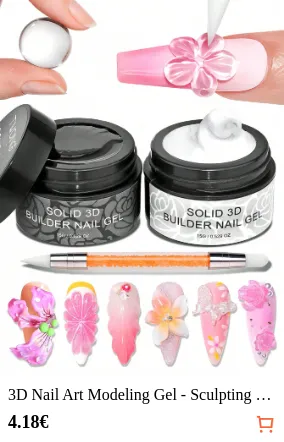 3D Nail Art Modeling Gel -...