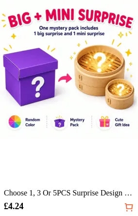 Choose 1 3 Or 5PCS Surprise Design...