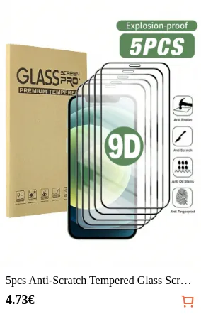 5pcs Anti-Scratch Tempered Glass...