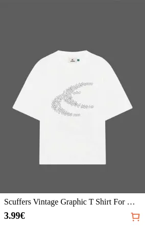 Scuffers Vintage Graphic T Shirt For Men, Black Streetwear Tee With Star Print, Minimalist Casual Short Sleeve Shirt, Oversized Classic Summer Top