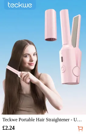 Teckwe Portable Hair Straightener ...
