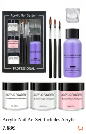 Acrylic Nail Art Set Includes...