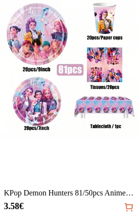 KPop Demon Hunters 81/50pcs Anime...