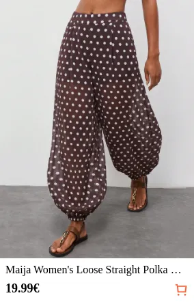 Maija Women s Loose Straight Polka...