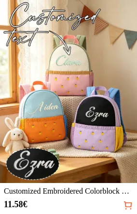 Customized Embroidered Colorblock...
