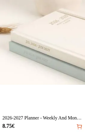 2026-2027 Planner - Weekly And Monthly Planner, July 2026 - June 2027, Linen Hardcover, 2026-2027 Calendar Planner Book With Tabs, Aesthetic, Perfect For Office Home School Supplies
