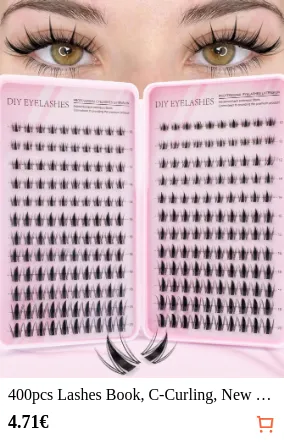 400pcs Lashes Book C-Curling New...