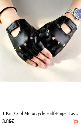 1 Pair Cool Motorcycle Half-Finger Leather Gloves, Minimalist Personalized Open-Finger Style, Durable And Comfortable Outdoor Wear Gloves, Open-Finger Design, Cycling Climbing Fitness Anti-Slip Durable Gloves